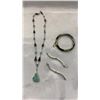 Image 3 : LOT OF 925 STERLING, FRESH WATER PEARL, SILVER PLATED, AND GOLD PLATED JEWELLERY, ETC