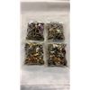 Image 2 : 4 BAGS OF JEWELLERY - NECKLACES, EARRINGS, PENDANTS, ETC