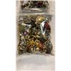Image 5 : 4 BAGS OF JEWELLERY - NECKLACES, EARRINGS, PENDANTS, ETC