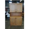Image 1 : PINE 2 PIECE CABINET