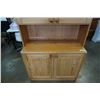 Image 3 : PINE 2 PIECE CABINET