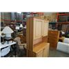Image 6 : PINE 2 PIECE CABINET