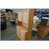 Image 8 : PINE 2 PIECE CABINET