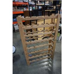 4 ft tall 48 bottle wine rack