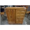 Image 2 : 7 DRAWER OAK WARDROBE