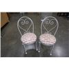 Image 1 : PAIR OF COCA COLA CHAIRS
