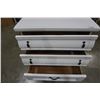 Image 8 : PAINTED WHITE 5 DRAWER CHEST OF DRAWERS