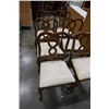 Image 10 : FRENCH PROVINCIAL DINING TABLE WITH 5 LEAFS AND 6 CHAIRS