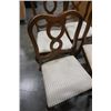 Image 13 : FRENCH PROVINCIAL DINING TABLE WITH 5 LEAFS AND 6 CHAIRS