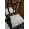 Image 14 : FRENCH PROVINCIAL DINING TABLE WITH 5 LEAFS AND 6 CHAIRS