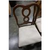 Image 15 : FRENCH PROVINCIAL DINING TABLE WITH 5 LEAFS AND 6 CHAIRS