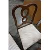 Image 16 : FRENCH PROVINCIAL DINING TABLE WITH 5 LEAFS AND 6 CHAIRS