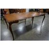 Image 9 : FRENCH PROVINCIAL DINING TABLE WITH 5 LEAFS AND 6 CHAIRS