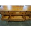 Image 7 : WOOD 8 DRAWER DRESSER