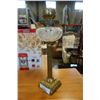 Image 2 : BRASS AND GLASS LAMP 20 INCH