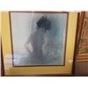 Image 2 : 2 PRINTS - LADY AND TOWN