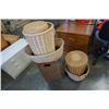 Image 1 : WICKER HAMPERS AND BASKETS