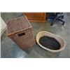 Image 7 : WICKER HAMPERS AND BASKETS