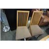 Image 8 : MADE IN DENMARK DINING TABLE WITH 2 LEAFS AND 4 CHAIRS