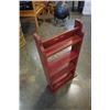 Image 3 : D TABLE AND SMALL WOOD SHELF