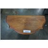 Image 8 : D TABLE AND SMALL WOOD SHELF