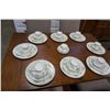 Image 1 : WEDGEWOOD PETERSHAM 8 PLACE SETTING - CHINA PLATES, CUPS, SAUCERS
