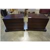 Image 2 : PAIR OF MODERN 3 DRAWER NIGHTSTANDS