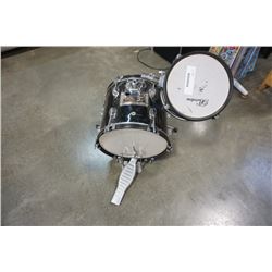 Partial kids drum set