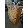 Image 3 : 5 DRAWER PINE DROPFRONT DESK