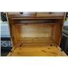 Image 8 : 5 DRAWER PINE DROPFRONT DESK