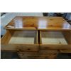 Image 9 : 5 DRAWER PINE DROPFRONT DESK