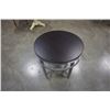 Image 1 : Metal base round side table