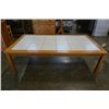 Image 4 : 3 PIECE MADE IN DENMARK TILE TOP COFFEE TABLE AND ENDTABLES