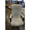 Image 10 : IKEA DESK AND 2 BLACK AND WHITE OFFICE CHAIRS GAS LIFT