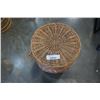 Image 3 : WICKER BASKET W/ LID