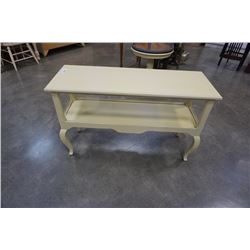 Rectangular painted sofa table