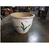 Image 1 : 20 INCH HAND PAINTED POT
