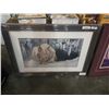 Image 1 : ROBERT BATEMAN DOZING LYNX PRINT