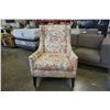 Image 2 : UPHOLSTERED WINGBACK ETHAN ALLEN CHAIR