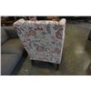 Image 8 : UPHOLSTERED WINGBACK ETHAN ALLEN CHAIR