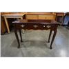 Image 2 : MAHOGANY 3 DRAWER HALL STAND