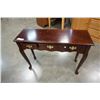 Image 7 : MAHOGANY 3 DRAWER HALL STAND