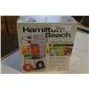 Image 1 : AS NEW HAMILTON BEACH FOOD PROCESSOR - WORKING
