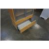 Image 7 : IKEA GLASS DOOR MAPLE CABINET