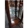 Image 10 : SLIGH GLASS DISPLAY CABINET