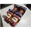 Image 1 : 4 NEW GLOW BUDDY FIGURES RETAIL $24.99 EACH