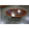 Image 1 : OVAL DIELCRAFT COFFEE TABLE