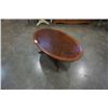 Image 4 : OVAL DIELCRAFT COFFEE TABLE