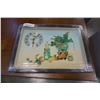 Image 1 : SINOK EASTERN SHADOWBOX CLOCK