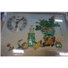 Image 2 : SINOK EASTERN SHADOWBOX CLOCK